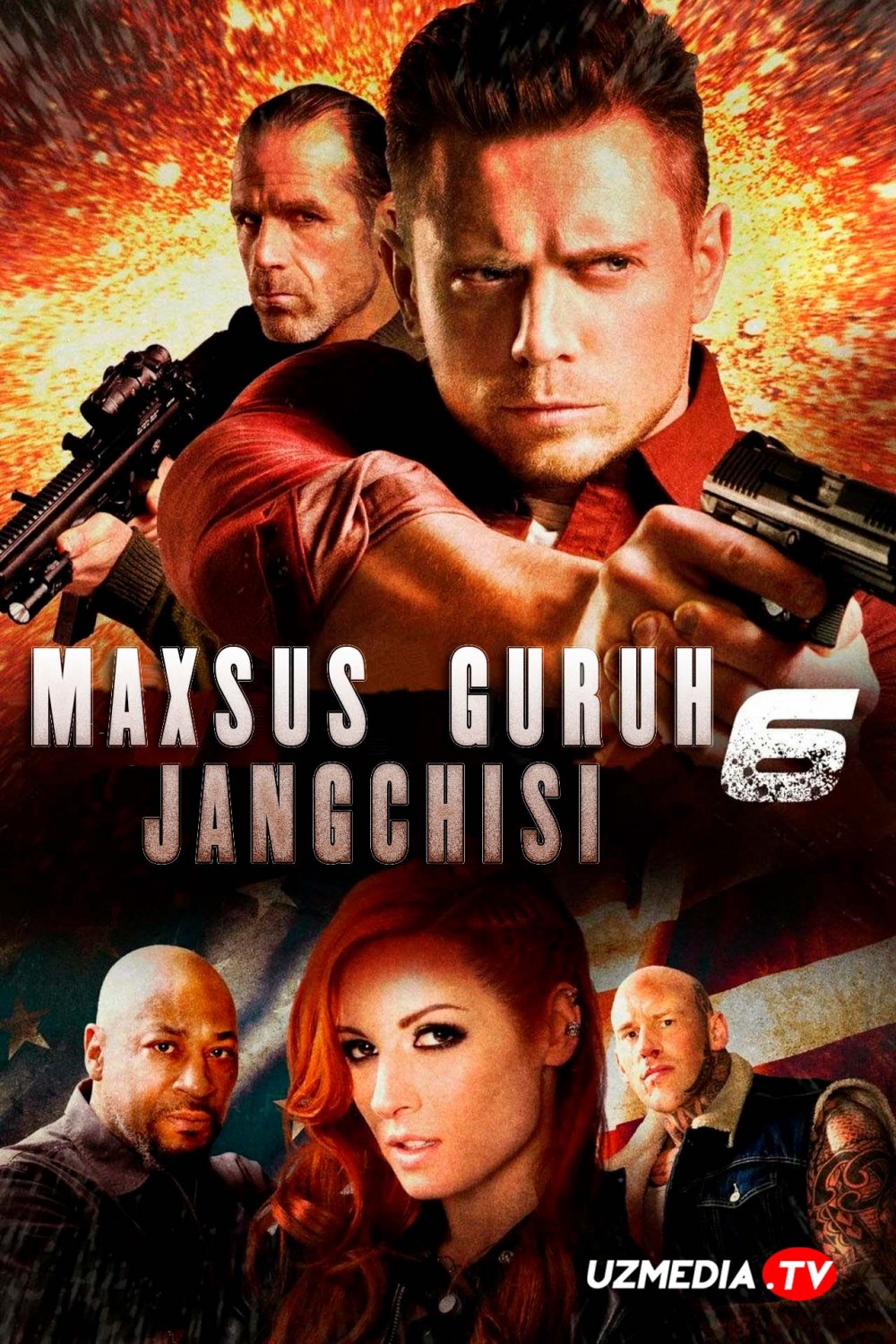 Maxsus guruh jangchisi 6 / Dengiz piyodasi 6 Uzbek tilida O'zbekcha 2018 tarjima kino 4K Ultra UHD skachat