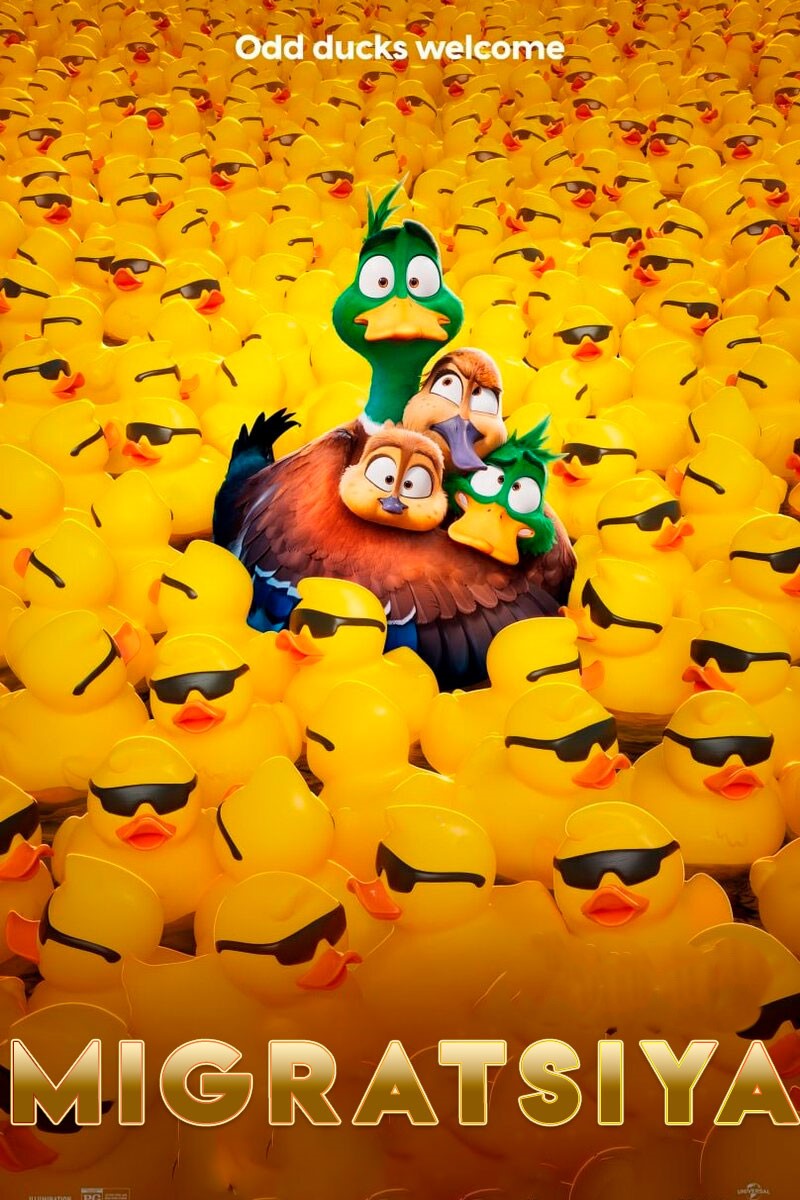 Migratsiya / Migrant / Janubga parvoz Multfilm Uzbek tilida 2024 tarjima multfilm Full HD