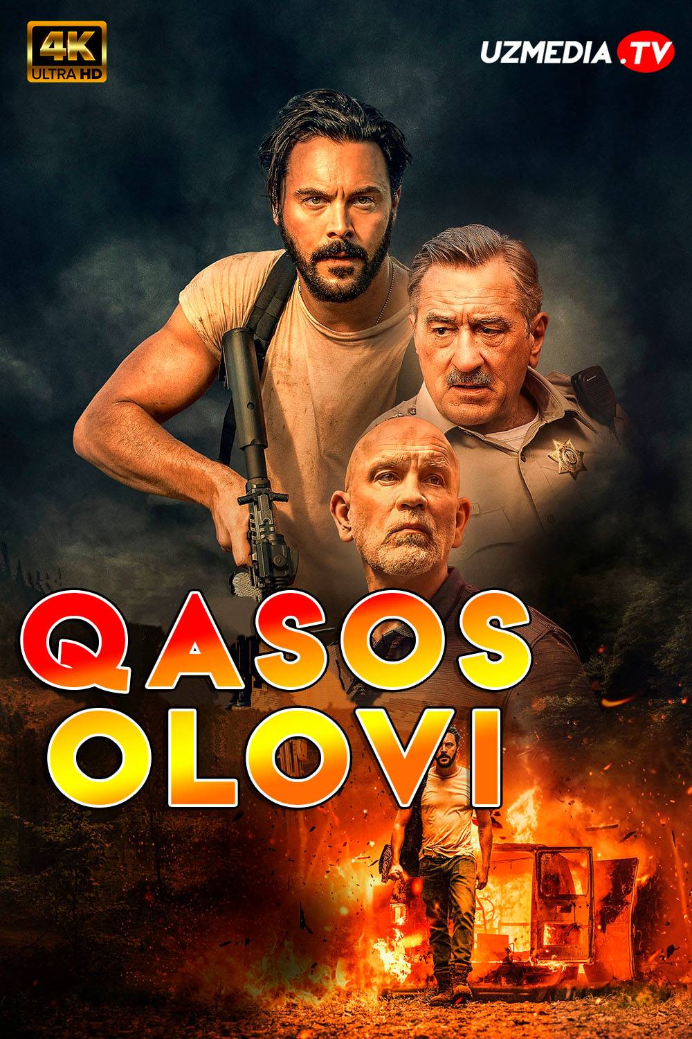 Qasos olovi Premyera Uzbek tilida O'zbekcha 2022 tarjima kino 4K Ultra UHD skachat  Q